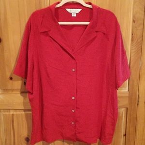 Annex Casual Corner Women's Button Down Blouse